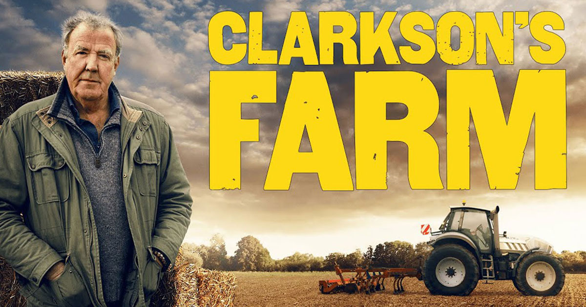Clarkson's Farm from Prime Video - a favourite at our farm